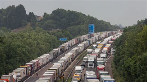 13 Mile Lorry Park May Last Many Years After Brexit Impact Reports Reveal Politics News