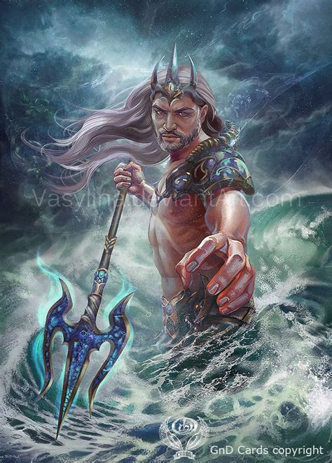 Poseidon Greek Mythology Art Greek And Roman Mythology Greek Gods