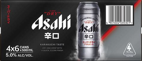 Buy Asahi Super Dry Cans 500ml Online