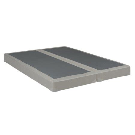 Just make sure your bed frame can hold. Mattress Solution 4" Split Box Spring, Queen - Walmart.com