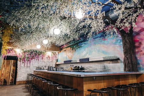Cherry Blossom Pop Up Bar Opens Tonight Peek Inside Popville