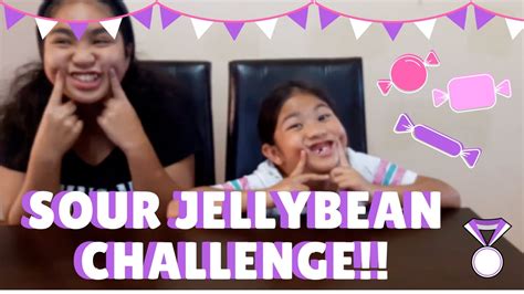 Sour Jelly Bean Challenge Youtube