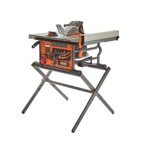 Reviews For Ridgid Table Saw With Scissor Stand Pg 3 The Home Depot