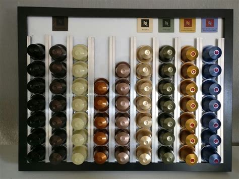 Il caprice ii terrà fino a 6 cialde alla volta (di nespresso pod solo, cialde non incluse). DIY Budget Nespresso Capsule Houder Holder IKEA RIBBA ...