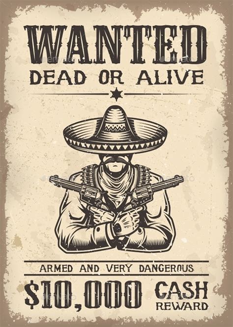 Wild West Wanted Poster Template Mt Home Arts