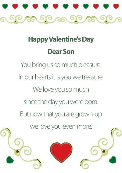 Valentine For My Son Quotes Quotesgram