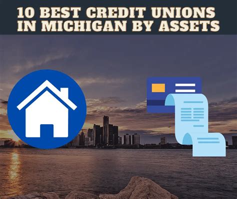 Best Credit Unions In Michigan 2021 Based On Assets And Apr