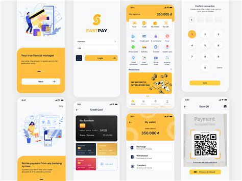 Fastpay E Wallet App By Nguyễn Chu Thuỳ Trang On Dribbble
