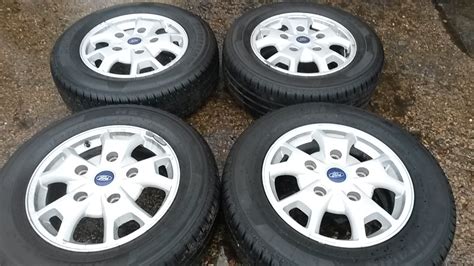 16 Genuine Ford Transit Custom Alloy Wheels Tyres Performance