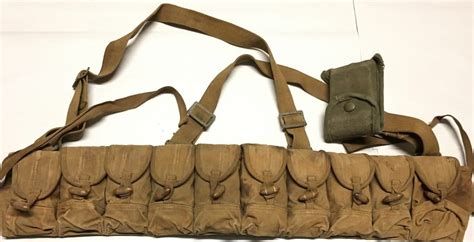 Chicom North Vietnamese Army Viet Cong Sks Chestpouch Sterile With Us Carlisle Pouch Attached