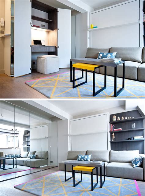 Small Apartment Design Idea Create A Home Office In A