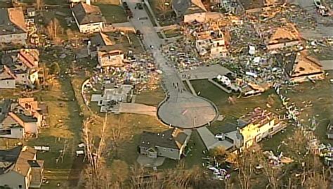 Aerial Photos Of Tornado Damage In Oak Grove Missouri Highlight The
