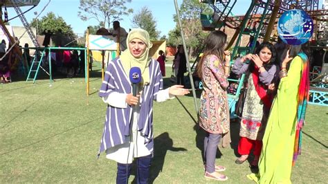 pakistani college girls sports gala fun in program rock with fitraak by sumaya and faysal afzal