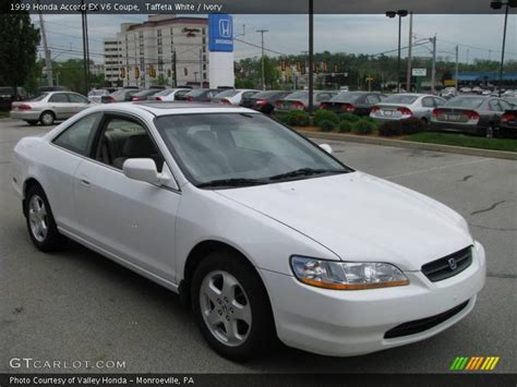 1998 honda accord pictures cargurus. 1999 Honda Accord EX V6 Coupe in Taffeta White Photo No ...