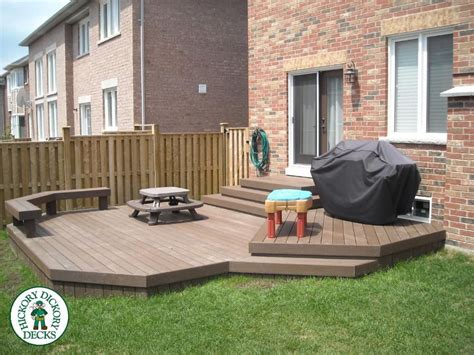 This Multi Level Deck Made Of Azek Acacia Pvc Decking Is Located In