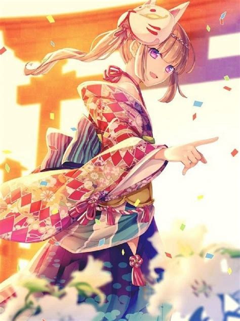 Kimono Anime Art Wallpaper Für Android Apk Herunterladen