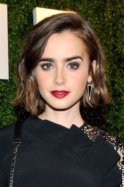 21 Lily Collins Hairstyles Hairstyle Catalog