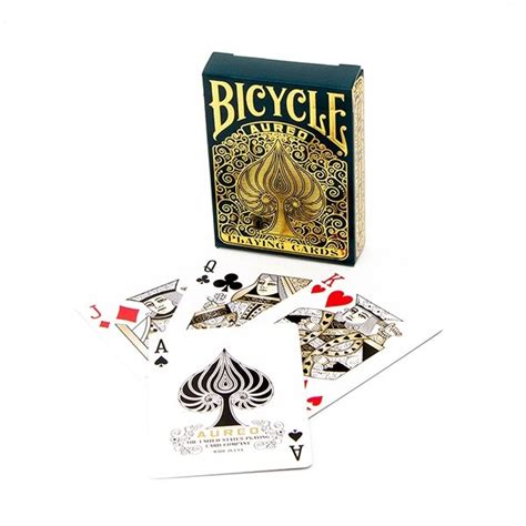 There's never been a better time. Bicycle Aureo Playing Card Deck - JWS Europe LTD