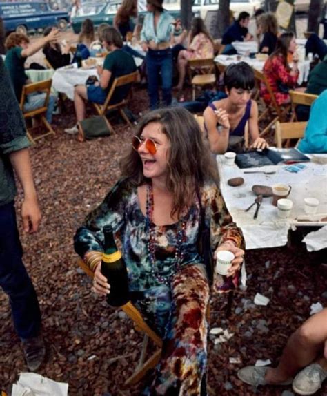Janis Joplin At Woodstock Oldschoolcool