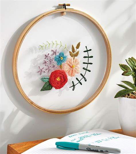 How To Make A Net Embroidery Hoop Joann