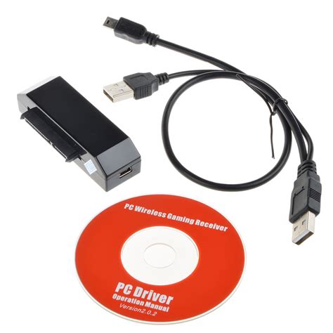 Usb Hard Drive Data Transfer Cable Hdd Cord Kit For Xbox 360 Slim To Pc
