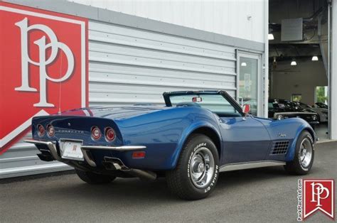 1972 Chevrolet Corvette Stingray Convertible Targa Blue Metallic