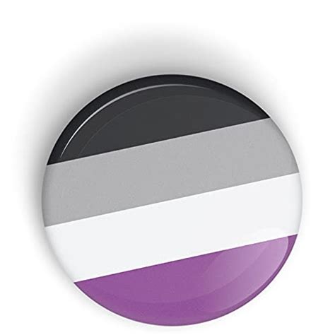 Asexual Pride Flag Pin Badge Button Or Fridge Magnet Lgbt
