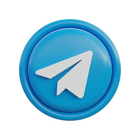 3d Social Media Icons Telegram 9428317 Png