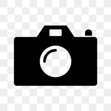 Flat Line Icon Photography Camera Vector Header Lineal Icon Flat