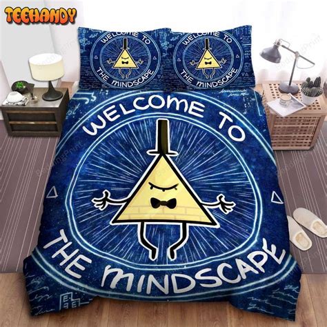 Gravity Falls Bill Cipher Welcome To The Mindscape Bedding Sets