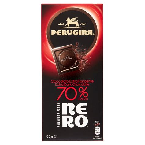 Perugina Tavoletta Cioccolato Fondente Nero Extra 70 Conad