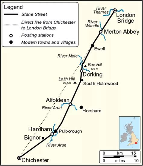 The Sussex Countryside Roman Road That Can Still Be Tracked Via The A29