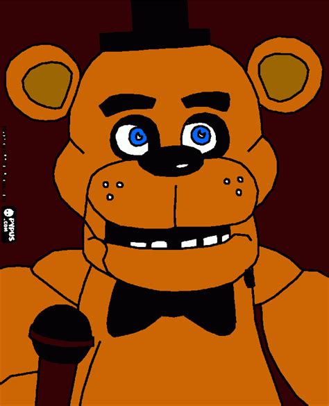 Some of you must ever feel confused to give entertaining matters to your kids while playing, right? freddy fazbear coloring page, printable freddy fazbear