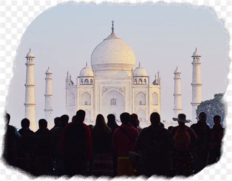 Taj Mahal Mandav Monument New7wonders Of The World Mausoleum Png