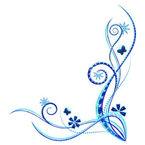 Con la decoración de uñas negras podemos lograr diferentes diseños de uñas bastante elegantes. Marcos azules png - Imagui