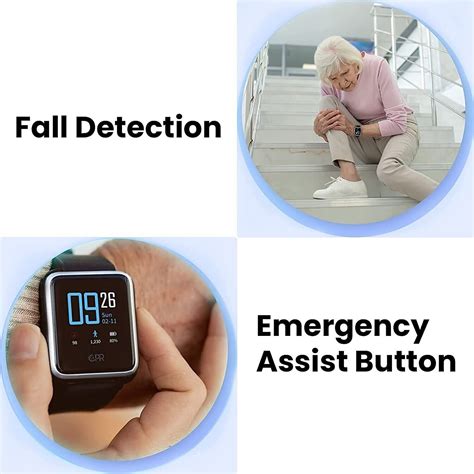 Senioren Notruf Uhr mit Sturzerkennung und GPS Ortung - CPR Guardian 3