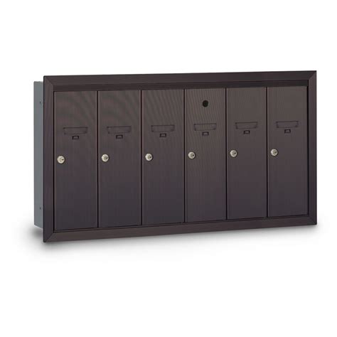 Get tips on the best materials to use to set up a curbside mailbox and how to keep it in good condition. 6 Door Recessed Vertical Mailbox