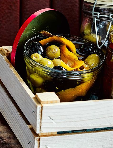 Fennel And Orange Marinated Olives Recipe Sainsbury S Magazine