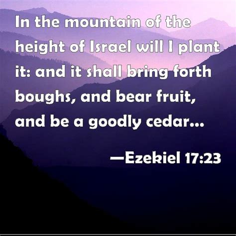 Ezekiel 1723 Bible Scriptures Bible Quotes Scripture Of The Day God