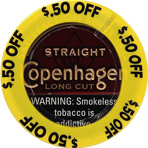 Copenhagen Smokeless Tobacco Straight Long Cut Snuff Quality Foods