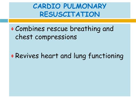 Ppt Cardio Pulmonary Resuscitation And Basic Life Support Powerpoint