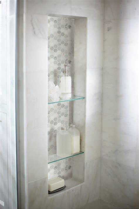 floating glass shelves in shower niche tile details by page my xxx hot girl