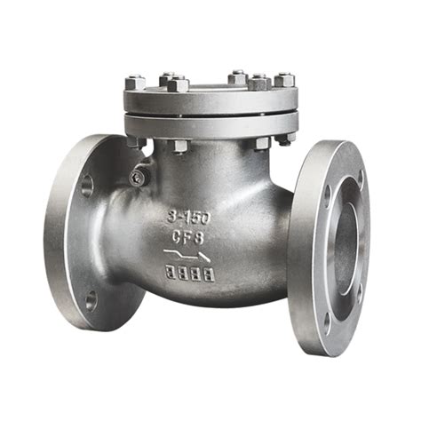 Ansi Class 150 3 Cf8 Stainless Steel Flange Swing Check Valve Xinsy