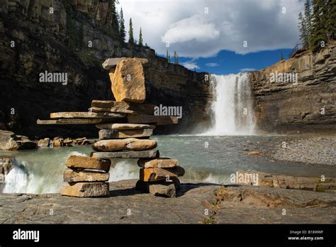 Crescent Falls And Bighorn Canyon Alberta Canada Stock Photo Alamy