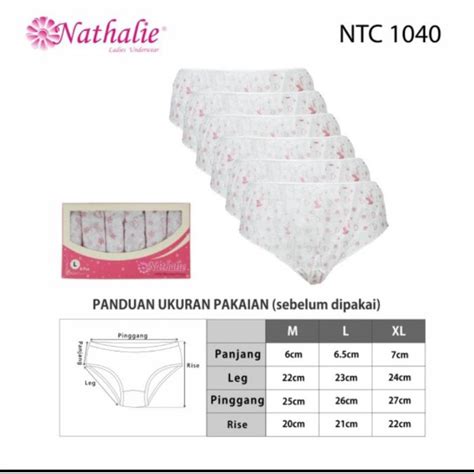 Jual Celana Dalam Wanita Sekali Pakai Nathalie Paper Panties Ntc 1040