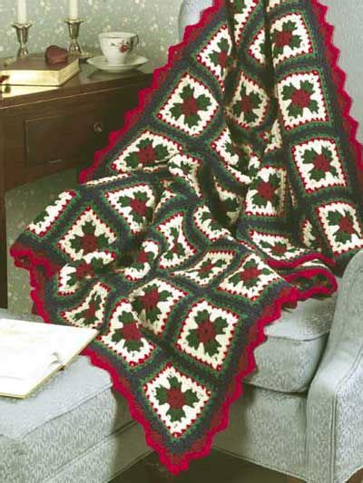Crochet Afghan Christmas Lena Patterns
