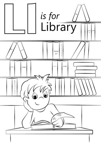 Admin74@emailmbayar.top add comment hell's fire motorcycle club 4 (fighting rockers) edit. Letter L is for Library coloring page | Free Printable ...
