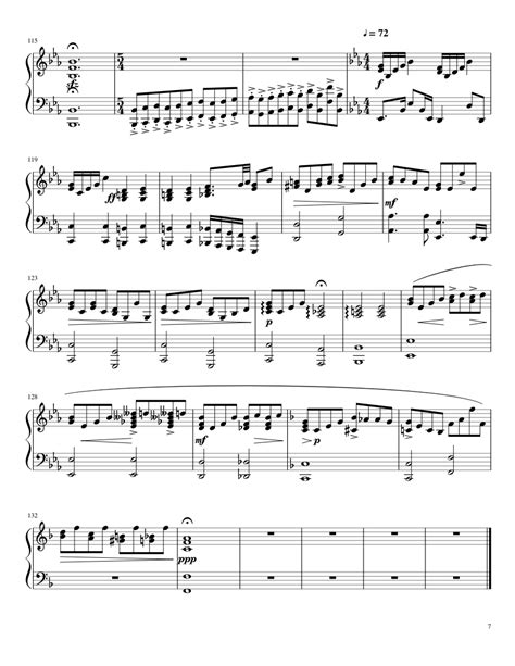 1 3 play_arrow pause lock verse pt. Bohemian Rhapsody for Piano sheet music - 7 of 7 pages ...