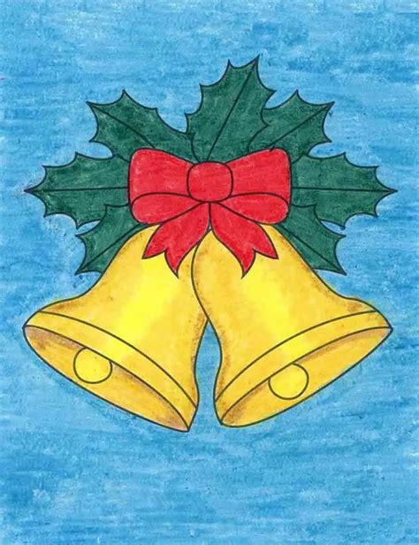 How To Draw Christmas Bells · Art Projects For Kids Christmas Bells