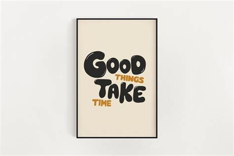 Good Things Wall Art Poster Print A5 A4 A3 Positive Etsy Uk Posters